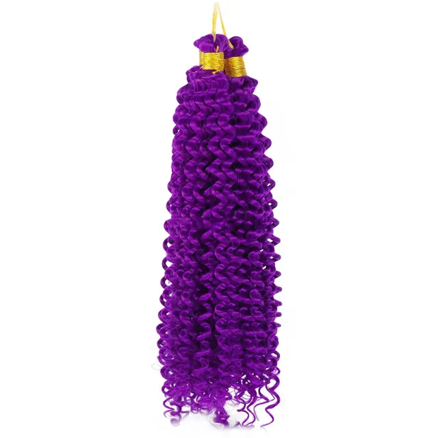 Long hair and small waves Purple - Shop at LoveMi