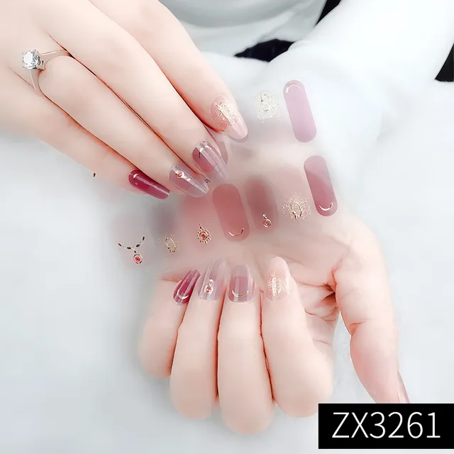 3D stereo full waterproof nail stickers Zx 3261 - Shop at LoveMi