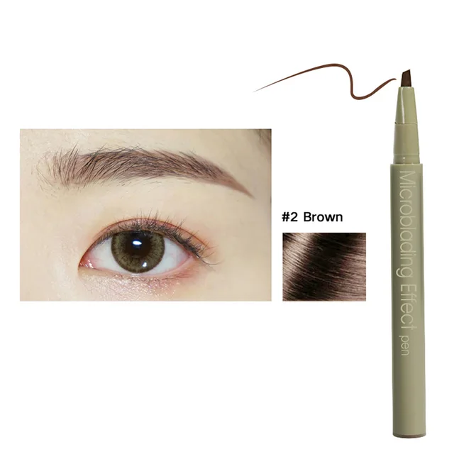 Liquid soft hair carving eyebrow pencil Brown - Shop at LoveMi