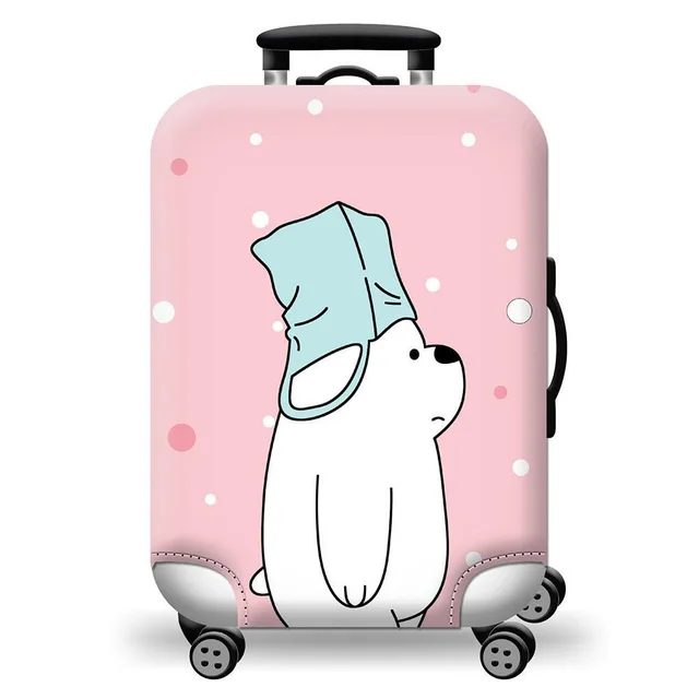 Thickened Suitcase Dust Cover Luggage Protective Jacket Pink - Shop at LoveMi