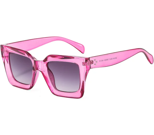 Street Style ins Net Red Model Female Square Sunglasses C4 - Shop at LoveMi