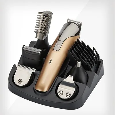Electric clippers 11 1 razor vibrissa knife multifunction electric clippers 1711 Gold - Shop at LoveMi