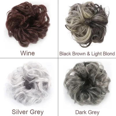 Wig hair circle Silver Grey - Shop at LoveMi