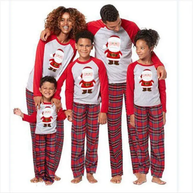 Printed parent child home wear long sleeved suit family wear Baby - Shop at LoveMi