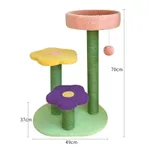 Cat Tower Cat Scratch Board Wear-resistant Cat Climbing Tree - Round