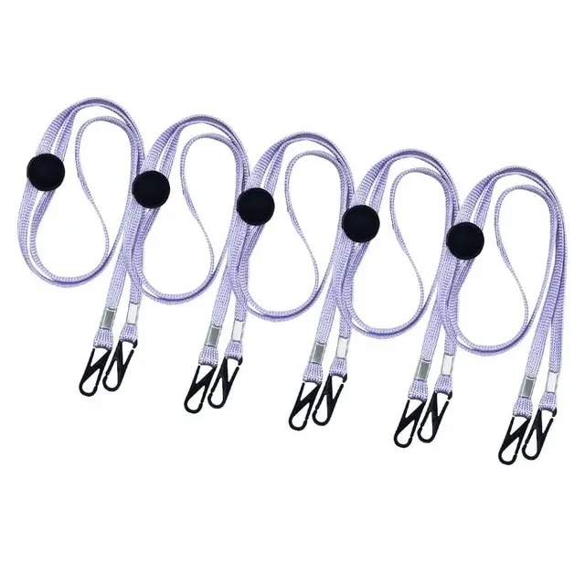 Elastic band windproof rope mask adjustment rope Purple - Shop at LoveMi