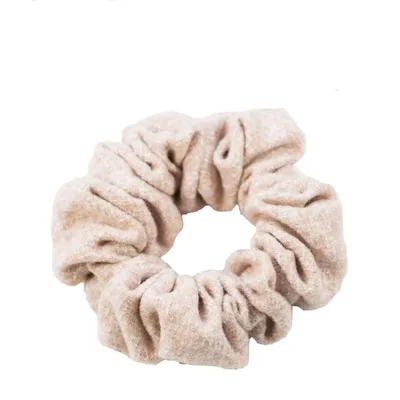 Hemp fabric winter Hairband Beige - Shop at LoveMi