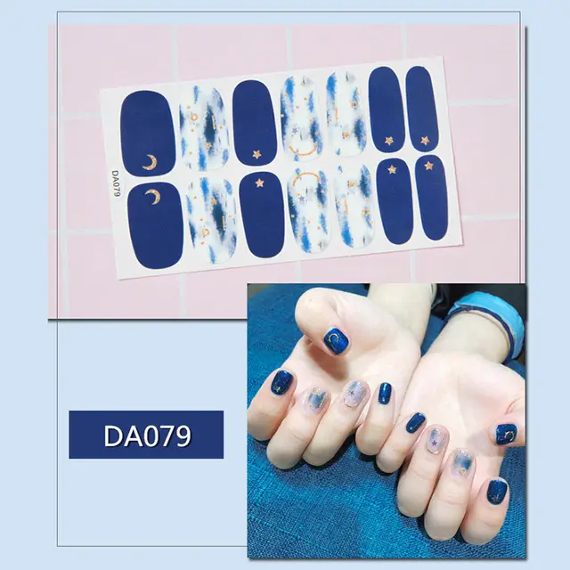 3D waterproof permanent nail patch 5 Style - Shop at LoveMi