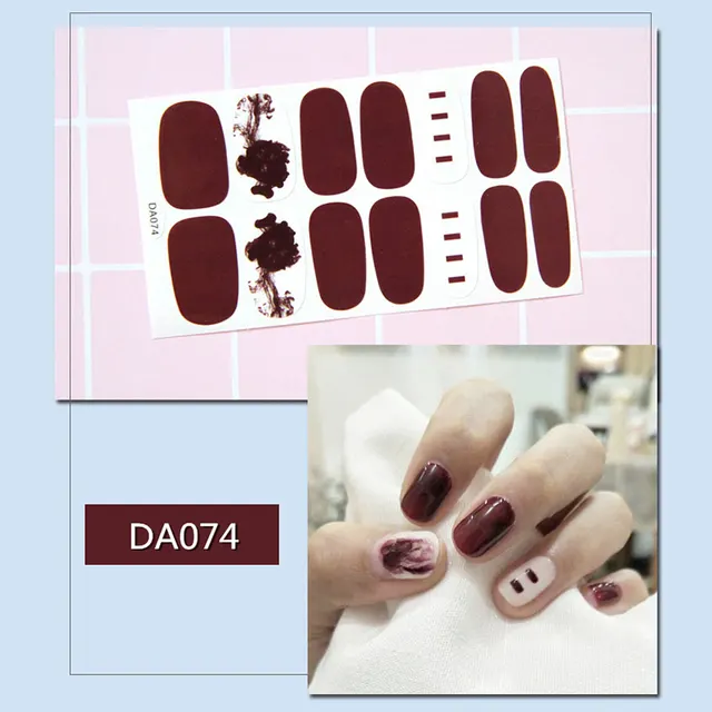 3D waterproof permanent nail patch 6 Style - Shop at LoveMi