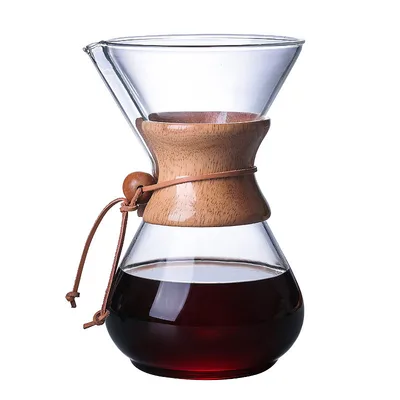 High temperature glass hand coffee pot sharing pot 800 Ml Coffee Pot - Shop at LoveMi