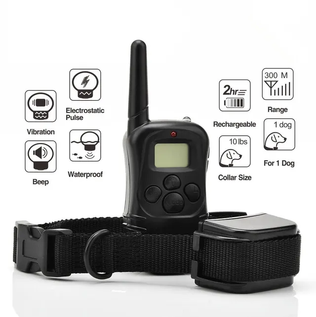 Electric Shock Collar Necklace Distance Training Dog Training Collar For Electric Dogs Uk - Shop at LoveMi