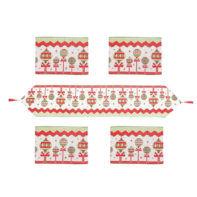 Creative Christmas Series Home Soft Decoration Tea Table Placemat As Shown - Shop at LoveMi