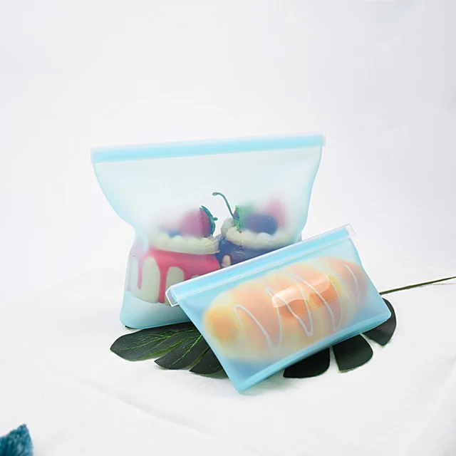 Silicone storage bag Blue - Shop at LoveMi