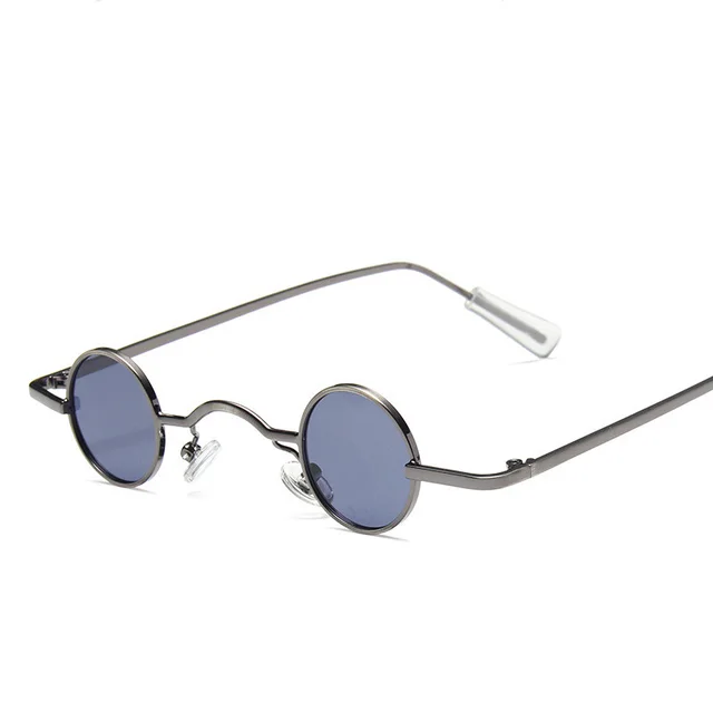 Small frame polarizing sunglasses Blue - Shop at LoveMi