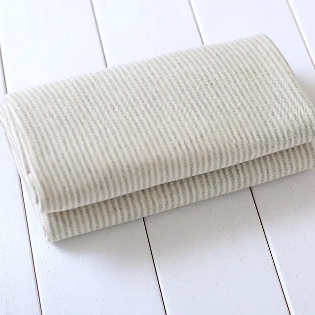 Striped clothing cotton yarn stretch cotton fabric 5 Style - Shop at LoveMi