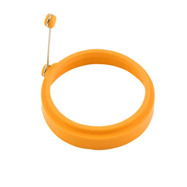 Binaural Fried Poached Egg Ring Cake Mold Kitchen Baking Tools Orange - Shop at LoveMi