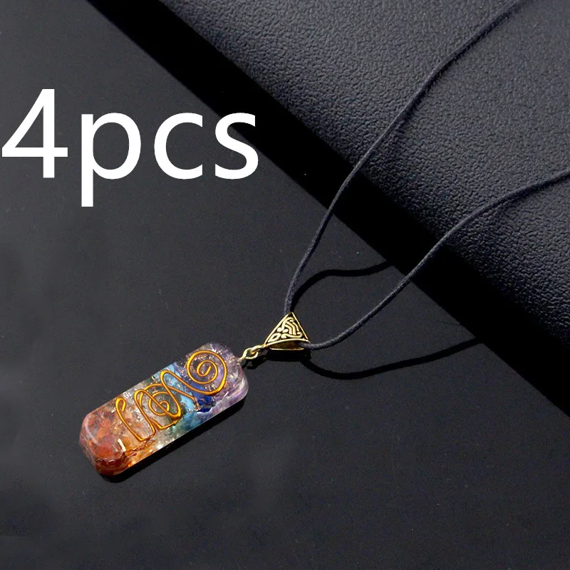 Gravel Seven Chakra Spirit Pendant - Upgraded