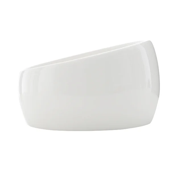 Ceramic cat bowl pet food bowl White - Shop at LoveMi