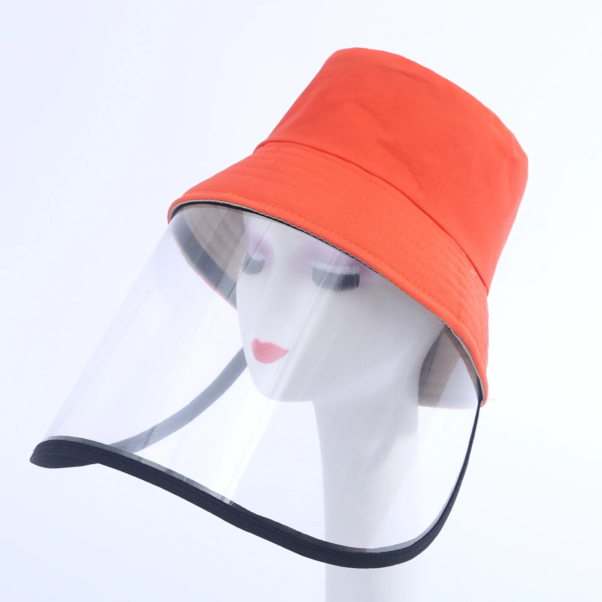 Anti-spray anti-ultraviolet fisherman hat - Orange