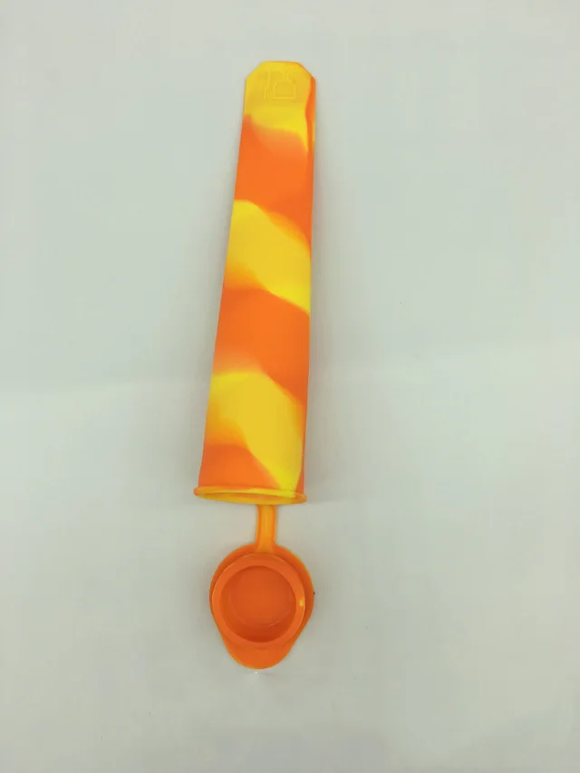 Multifunctional Popsicle Silicone Popsicle Ice Cream Mold Orange Yellow - Shop at LoveMi