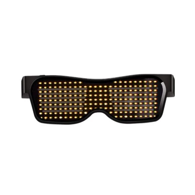 LED luminous glasses Yellow - Shop at LoveMi