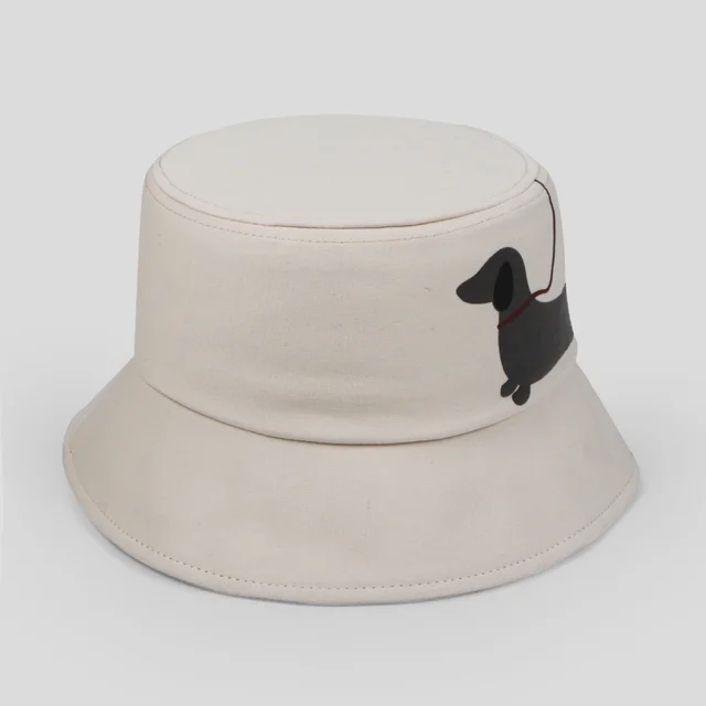 Retro black tide brand fisherman hat Beige - Shop at LoveMi