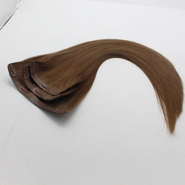Clip hair clips in human hair extension 14Inch - Shop at LoveMi
