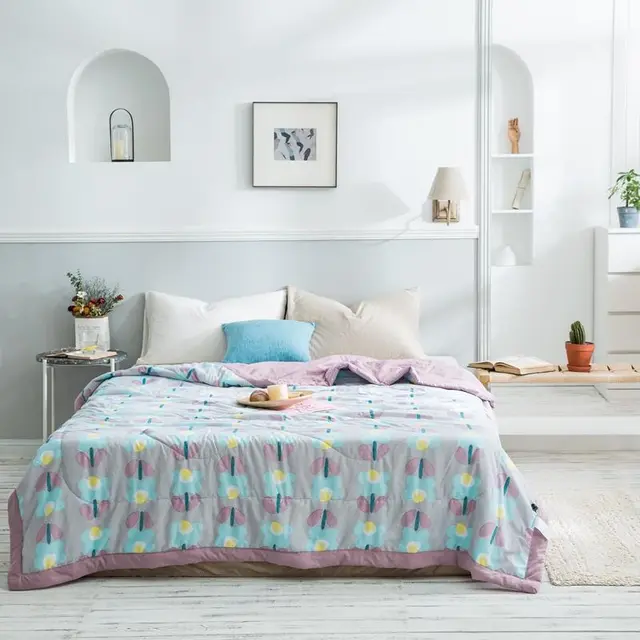 Printed summer quilt core air conditioner Flowers - Shop at LoveMi