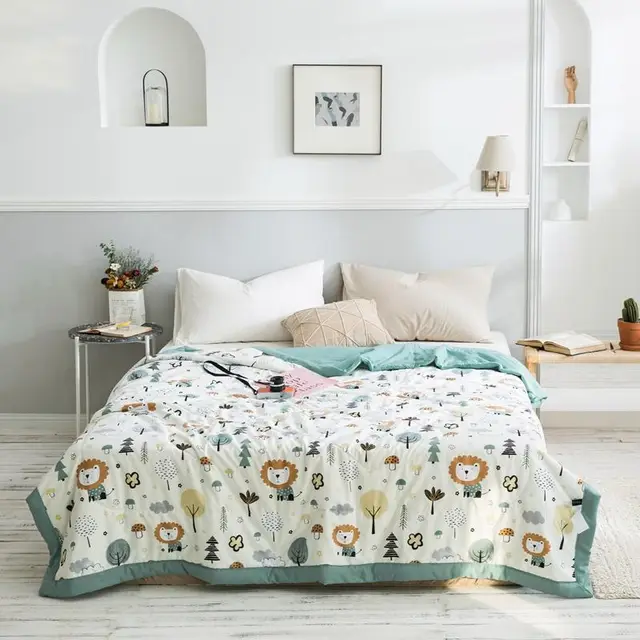Printed summer quilt core air conditioner Jungle - Shop at LoveMi