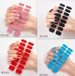 Simple waterproof nail stickers - Set1