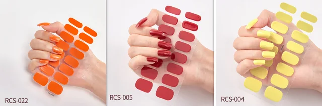 Simple waterproof nail stickers Set9 - Shop at LoveMi