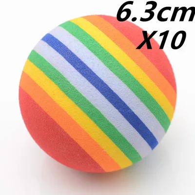 Cat ball 6.3Cm 10Pcs - Shop at LoveMi