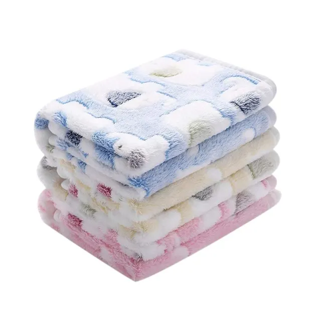 Creative coral fleece padded warm doghouse 3 Pieces - Shop at LoveMi