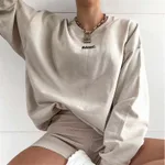 Autumn and winter loose sweater - Beige