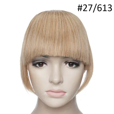 3D Clip In Bangs Hair Extensions 27I613 - Shop at LoveMi