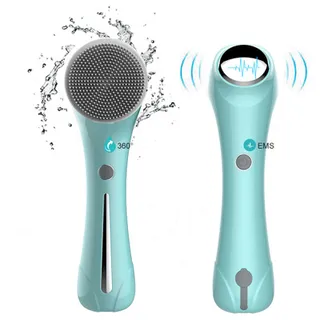 Electric facial cleansing brush - Blue