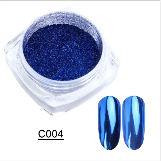 13 intermediate titanium powder illusion mirror powder super fine plating metal powder Magic Mirror Powder C004 - Shop at LoveMi