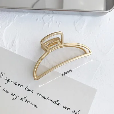 Matte metal horsetail clip D - Shop at LoveMi