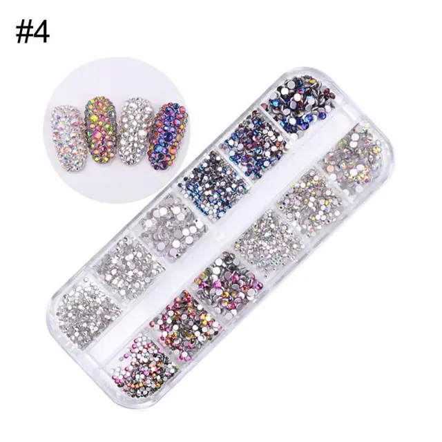 Nail Art Symphony AB Rhinestone Decoration 4Style - Shop at LoveMi