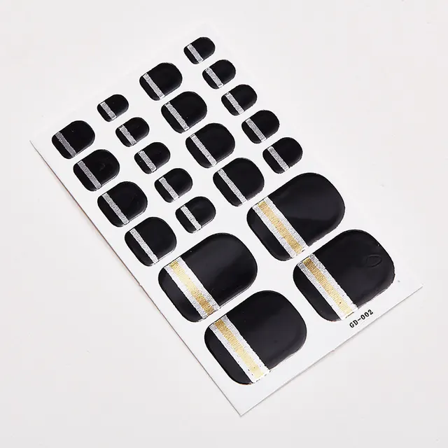 Nail stickers foot stickers 22 small stickers waterproof nail stickers foot nail stickers Gd002 - Shop at LoveMi