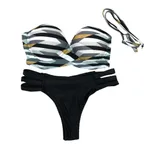 New ladies split floral swimsuit - Floral
