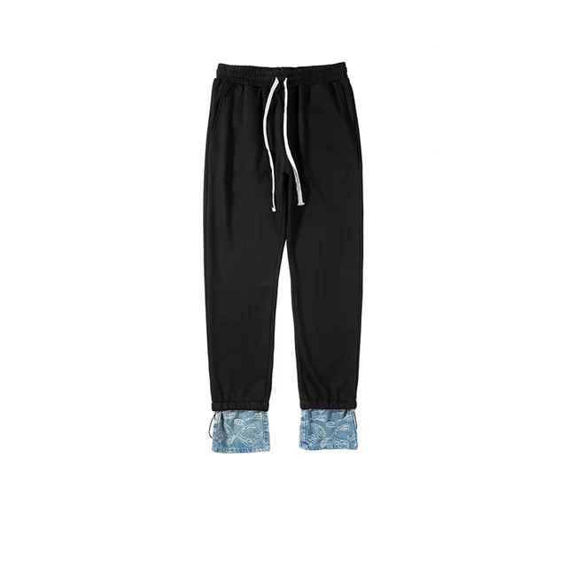 Men and women personality casual pants Black - Shop at LoveMi