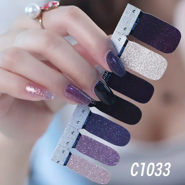 Nail polish nail sticker C1033Set - Shop at LoveMi