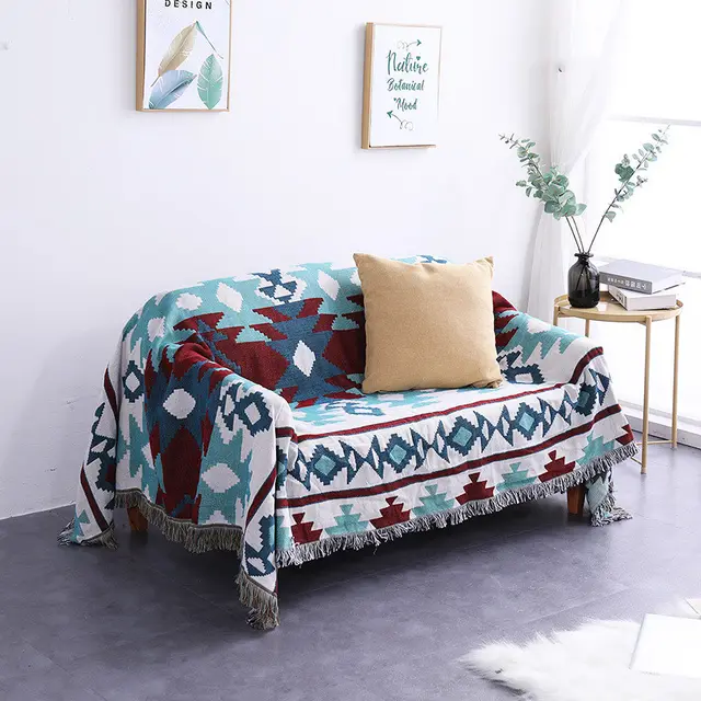 Scandinavian style sofa towel sofa cover B - Shop at LoveMi