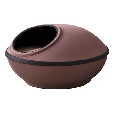 Closed, Easy To Clean, Deep Sleep, Double Layer Four Season Universal Large Pet Nest Eggshell Coffee - Shop at LoveMi
