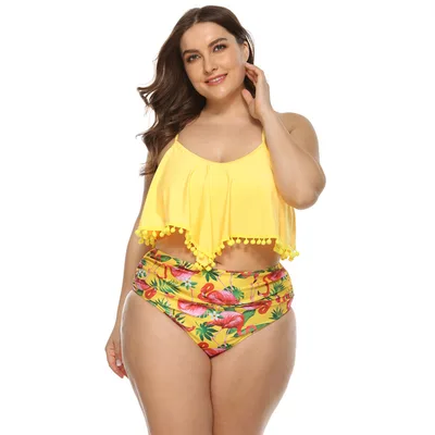 Fat woman bikini Yellow - Shop at LoveMi