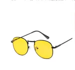 Bright Black Frame Yellow Film