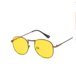 Bronze Frame Yellow Piece