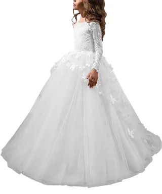 Girls' Pengpeng skirt - White