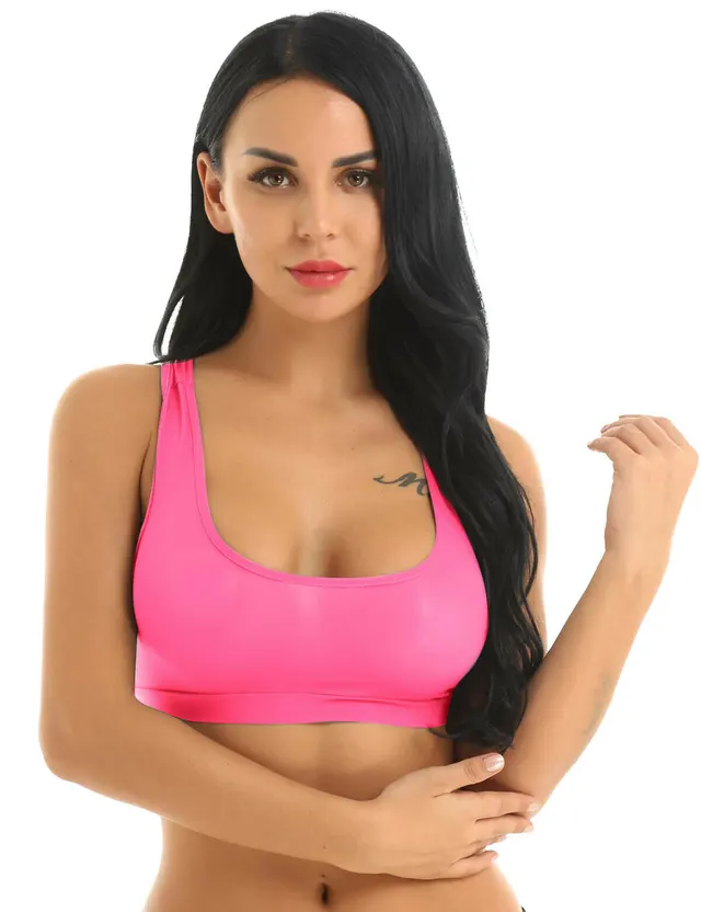 Running yoga sports traceless bra Pink - Shop at LoveMi